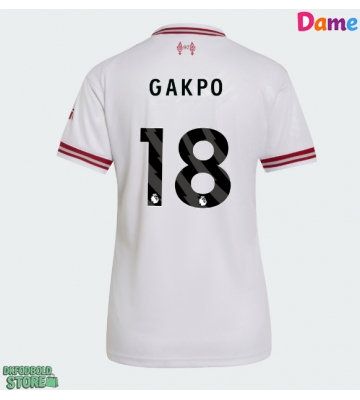 Liverpool Cody Gakpo #18 Replika Udebanetrøje Dame 2026-27 Kortærmet